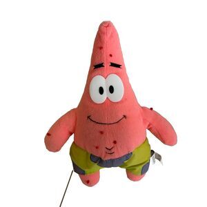 Spongebob Squarepants Patrick Star Plush Stuffed Toy Nickelodeon 2012